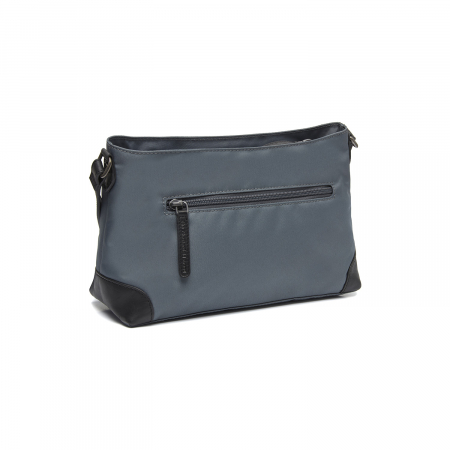 Geanta dama din nylon si piele naturala, The Chesterfield Brand, Nevon, Gri [5]