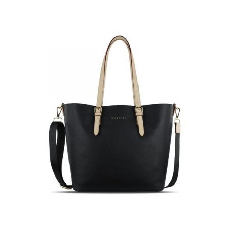 Geanta dama din piele ecologica, bugatti, Ella Shopper L, Negru [2]