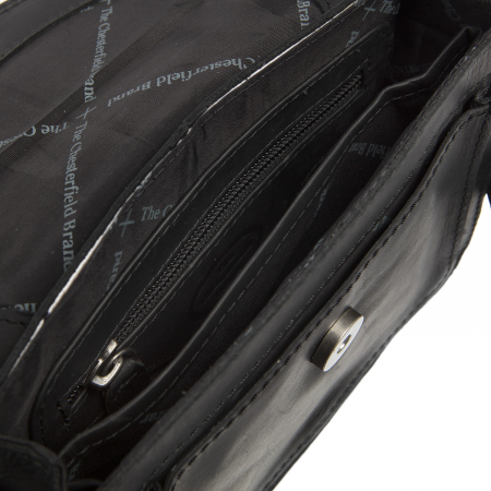 Geanta dama din piele nanturala, The Chesterfield Brand, Sutton, Negru [1]