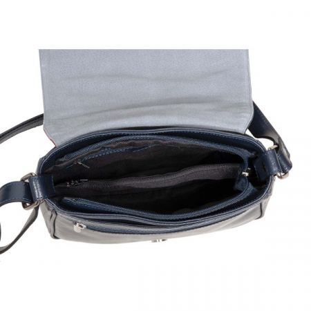 Geanta dama din piele naturala, model 127, de umar si crossbody, Multicolor [2]