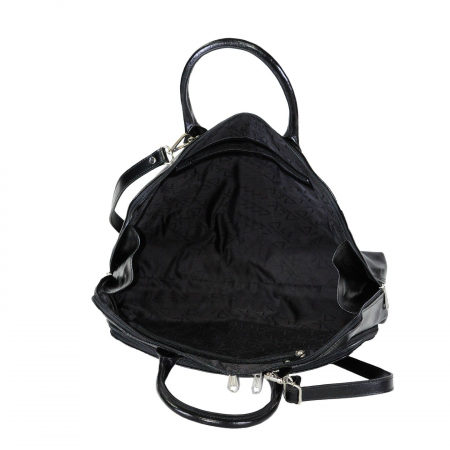 Geanta dama din piele naturala, model 248, Negru [4]