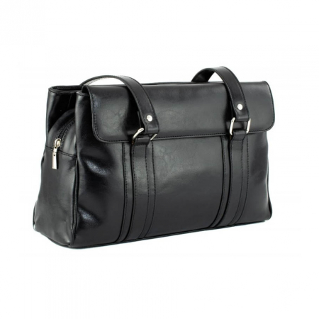 Dama - Geanta dama din piele naturala, model 29, Negru