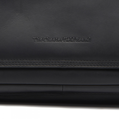 Geanta dama din piele naturala, The Chesterfield Brand, Bryson, Negru [1]