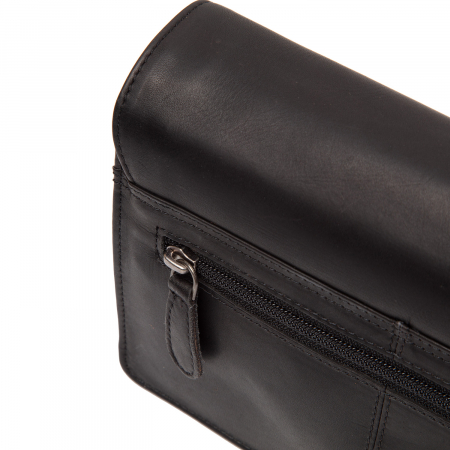Borseta de mana si umar, barbati, The Chesterfield Brand, piele naturala, Lucca, Negru [4]