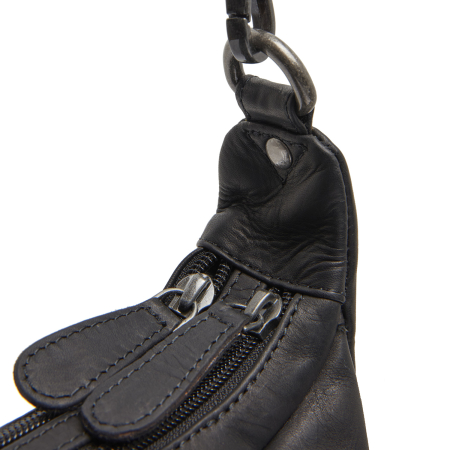 Geanta dama din piele naturala, The Chesterfield Brand, Mirave, Negru [4]