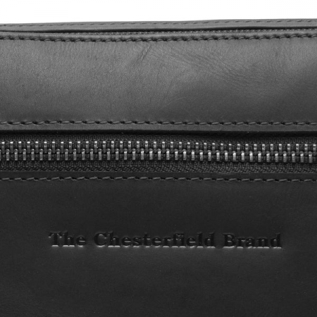 Geanta mica dama din piele naturala, The Chesterfield Brand, Nebraska, Negru [4]