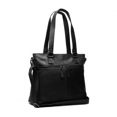 Genti de zi - Geanta dama din piele naturala, The Chesterfield Brand, Rome, Negru