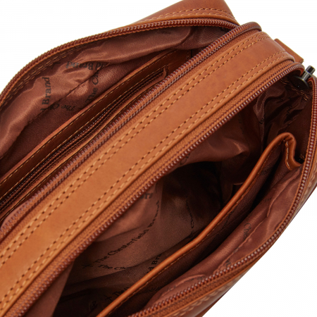 Geanta dama din piele naturala, The Chesterfield Brand, Samui, Maro coniac [3]