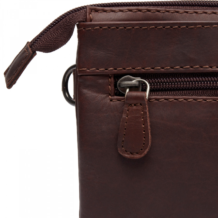 Geanta dama din piele naturala, The Chesterfield Brand, Thompson, Maro inchis [3]