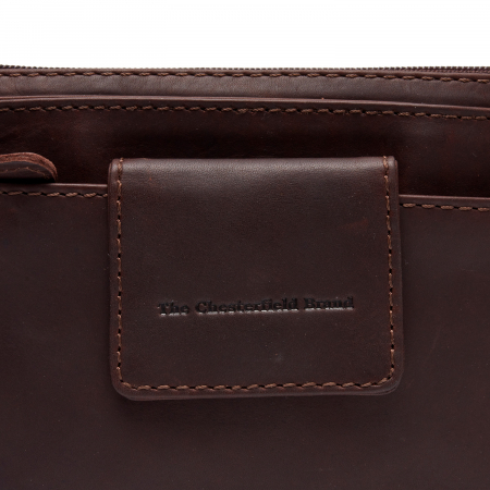 Geanta dama din piele naturala, The Chesterfield Brand, Thompson, Maro inchis [1]