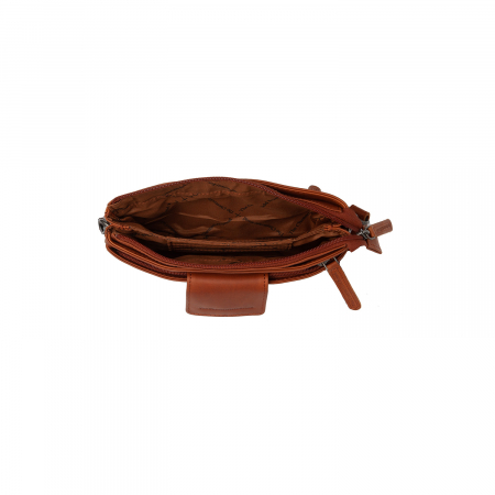Geanta dama din piele naturala, The Chesterfield Brand, Thompson, Maro coniac [2]