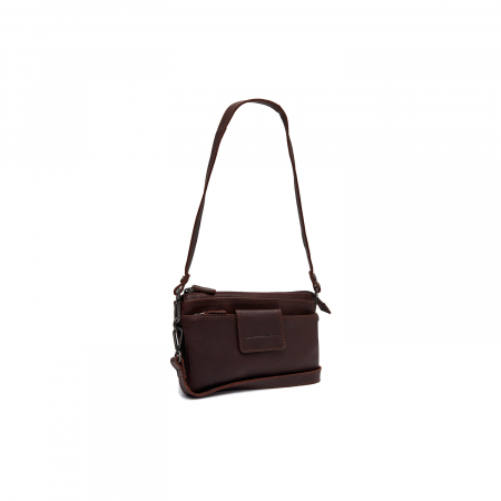 Genti de zi - Geanta dama din piele naturala, The Chesterfield Brand, Thompson, Maro inchis