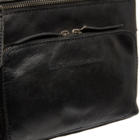 Geanta dama din piele naturala, The Chesterfield Brand, Tula, Negru [1]