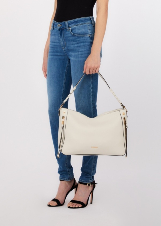 Geanta dama hobo Liu Jo, Model Gihen AA6037, Crem [2]