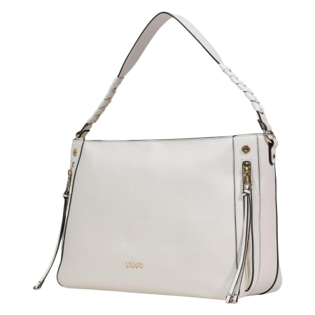 Posete - Geanta dama hobo Liu Jo, Model Gihen AA6037, Crem