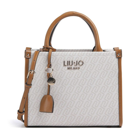 Posete - Geanta dama Liu Jo Model Ridhi AA6206, Crem / Maro
