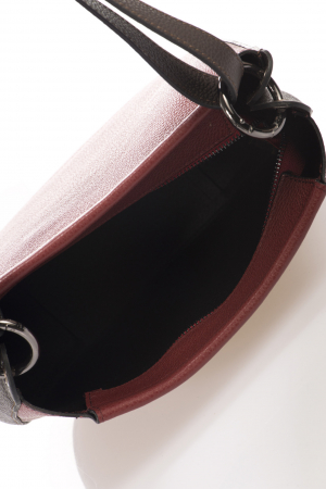 Geanta dama Massimo Castelli, din piele naturala, model 17020, Bordo [3]