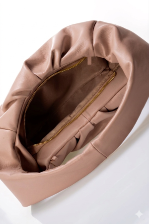 Geanta dama Massimo Castelli, din piele naturala, model 6234, Bej [1]