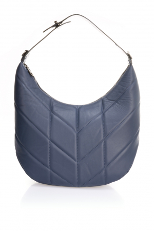 Geanta dama Massimo Castelli, din piele naturala, model 6236, Bleumarin [2]