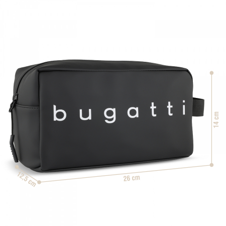 Geanta dama pentru cosmetice, bugatti, seria Rina, Negru [1]