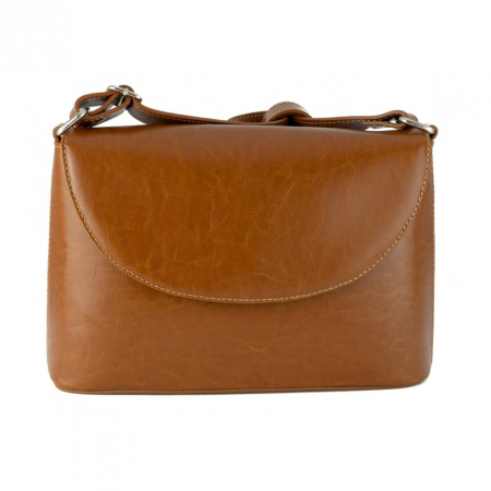 Geanta dama din piele naturala, model 229, Maro tabac [1]