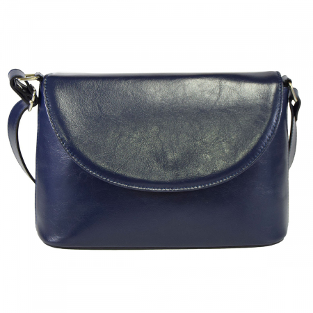 Geanta dama din piele naturala, model 229, Bleumarin [1]