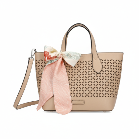 Posete - Geanta dama shopper, Picard, seria Menton 3355, Cookie Bej