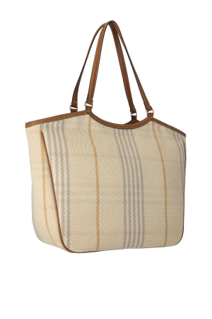 Geantă Damă Shopping Liu Jo, Model Ferielle, AA6208, Bej / maro [4]