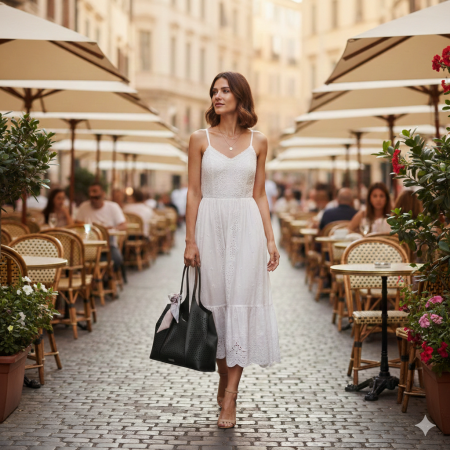 Geanta dama tote bag, Picard, colectia Menton 3354, Negru [1]