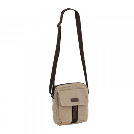 Geanta de barbati, Daniel ray, din material textil, seria McKinney, Khaki