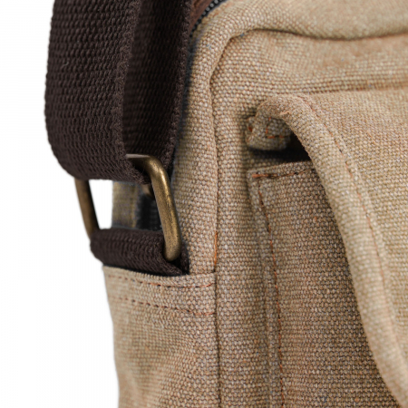 Geanta de barbati, Daniel ray, din material textil, seria McKinney, Khaki [3]