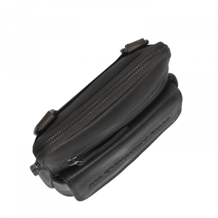 Geanta de barbati din piele naturala, The Chesterfield Brand, Lou, Negru [2]