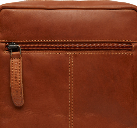 Geanta de barbati, din piele naturala, The Chesterfield Brand, Saba, Maro coniac [4]