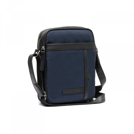 Geanta de barbati, The Chesterfield Brand, din nylon si piele, Arendal, Bleumarin [2]