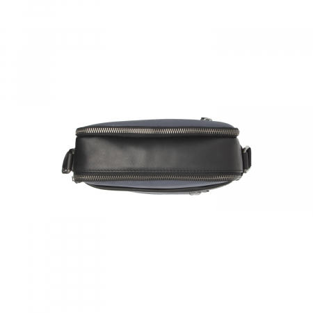 Geanta de barbati, The Chesterfield Brand, din nylon si piele, Arendal, Gri [4]