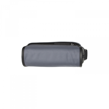 Geanta de barbati, The Chesterfield Brand, din nylon si piele, Mikeli, Gri [4]