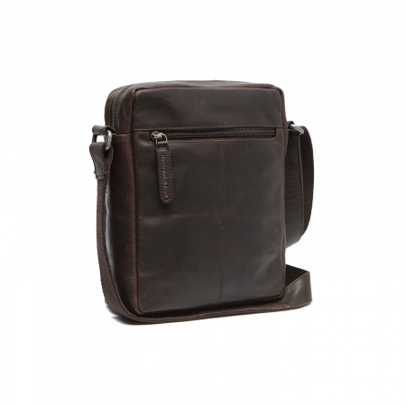 Geanta de barbati The Chesterfield Brand, din piele moale, Bath, Maro inchis [7]