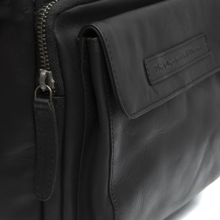 Geanta de barbati The Chesterfield Brand, din piele moale, Bath, Negru [2]
