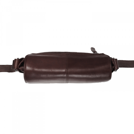 Geanta de barbati The Chesterfield Brand, din piele moale, Bodin, Maro inchis [4]