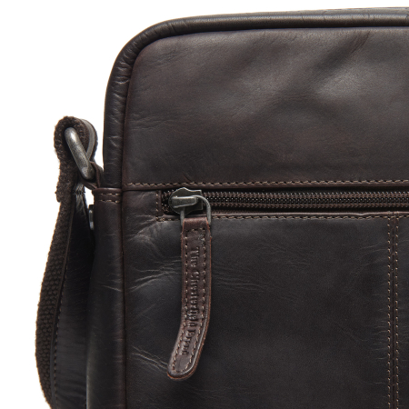 Geanta de barbati, The Chesterfield Brand, din piele naturala, Anzora, Maro inchis [3]