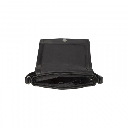 Geanta de barbati The Chesterfield Brand, din piele naturala, Hanau, Negru [2]