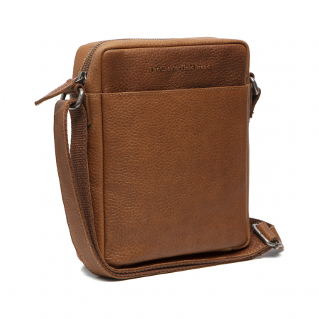 Geanta de barbati The Chesterfield Brand, din piele naturala, Malia, Maro coniac