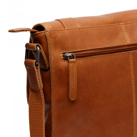 Geanta de barbati The Chesterfield Brand, din piele naturala, Matera, Maro coniac [6]