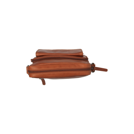 Geanta de barbati, The Chesterfield Brand, din piele naturala, Montira, Maro coniac [2]