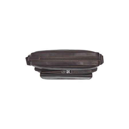 Geanta de barbati, The Chesterfield Brand, din piele naturala, Montira, Maro inchis [2]