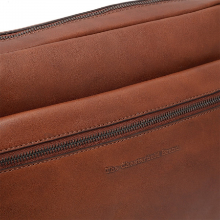 Geanta de barbati The Chesterfield Brand, Novara, Maro coniac [4]