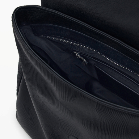 Geanta de dama, 2 in 1, de mana, umar si tip rucsac, Desigual, Posadas Floralis, Negru [2]