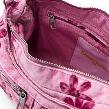 Geanta de dama, de mana si umar, Desigual, Habana, Roz [2]