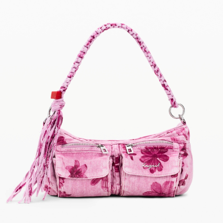 Geanta de dama, de mana si umar, Desigual, Habana, Roz [5]