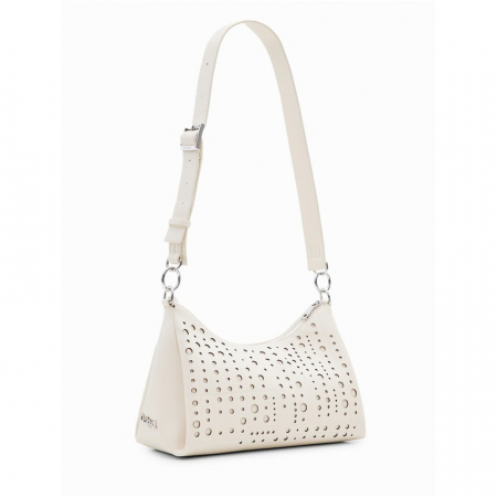 Geanta de dama crossbody, Desigual, seria Bloomer Mayari, Bej [5]